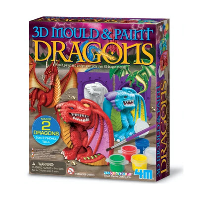 SET PARA PINTAR DRAGONES 3D