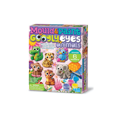 Moldea Pinta Animales Ojos Móviles