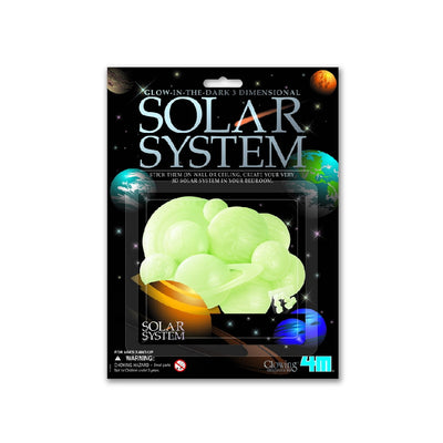Sistema Solar Fosforescente 3D