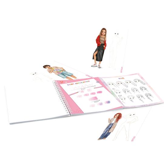 CREATE YOUR CUARDERNO PARA COLOREAR TOP MODEL