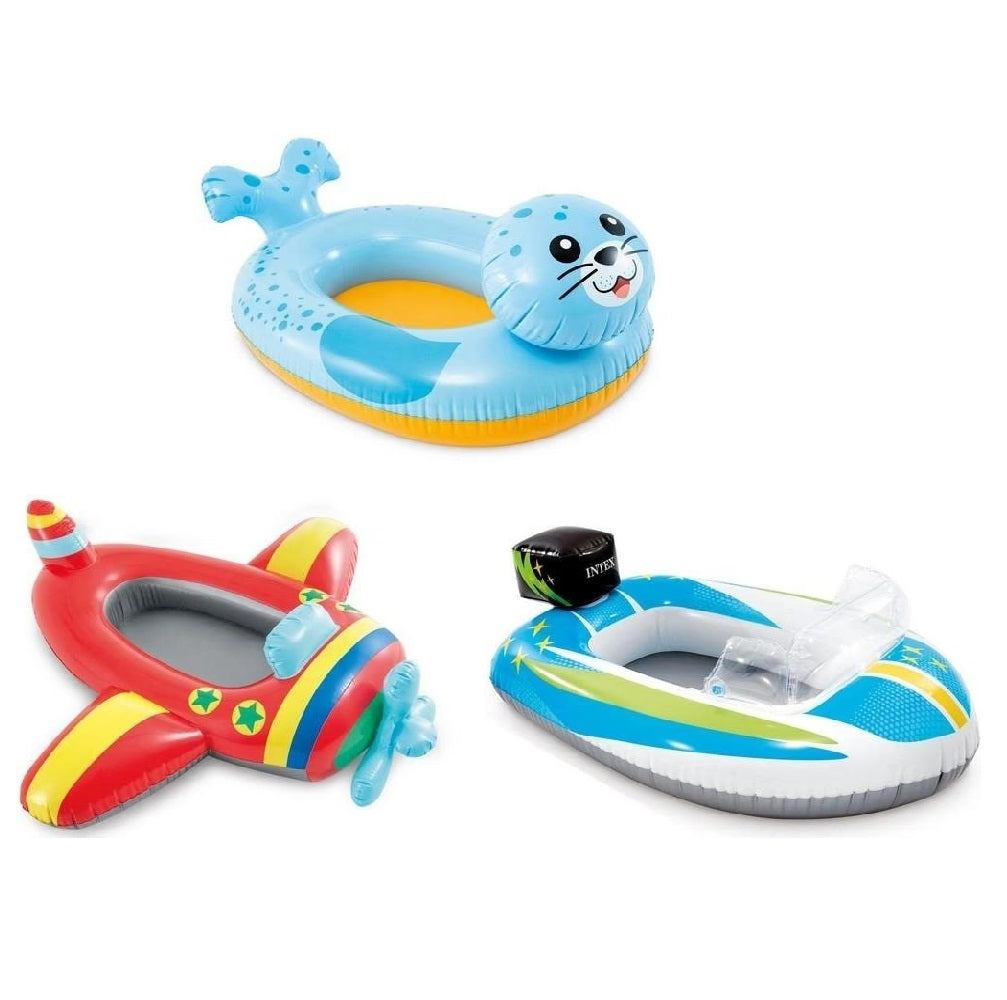 BOTE INFLABLE PARA NIÑOS (SURTIDOS)