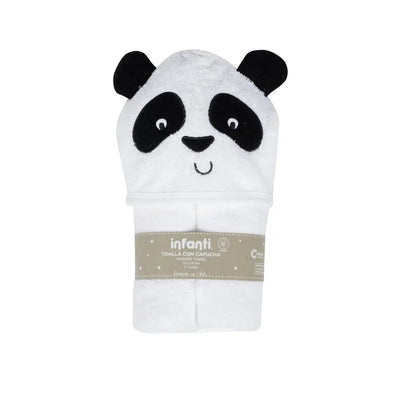 Toalla Capucha Panda