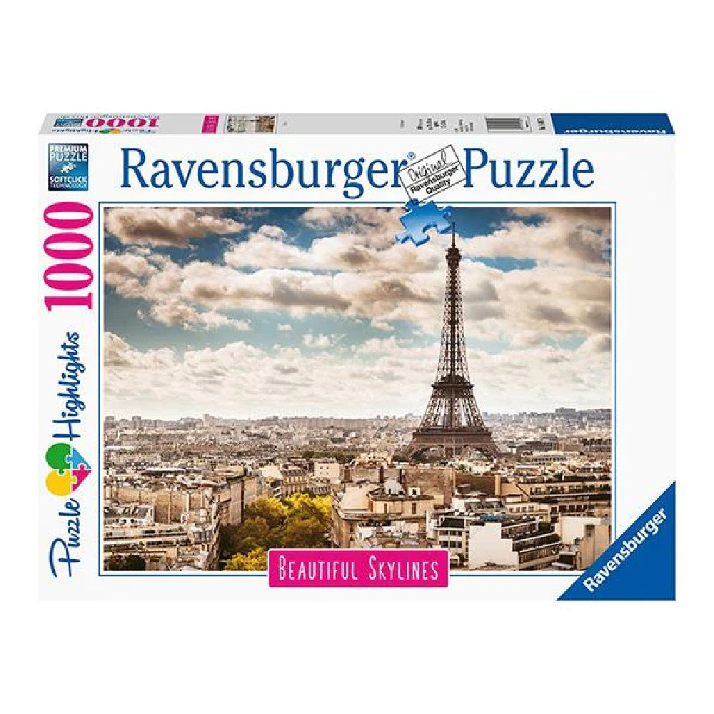 Puzzle Ciudad de París - 1000 piezas