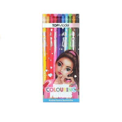 Lápices de colores borrables Top Model