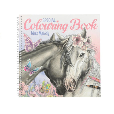 Libro especial para colorear de Miss melody