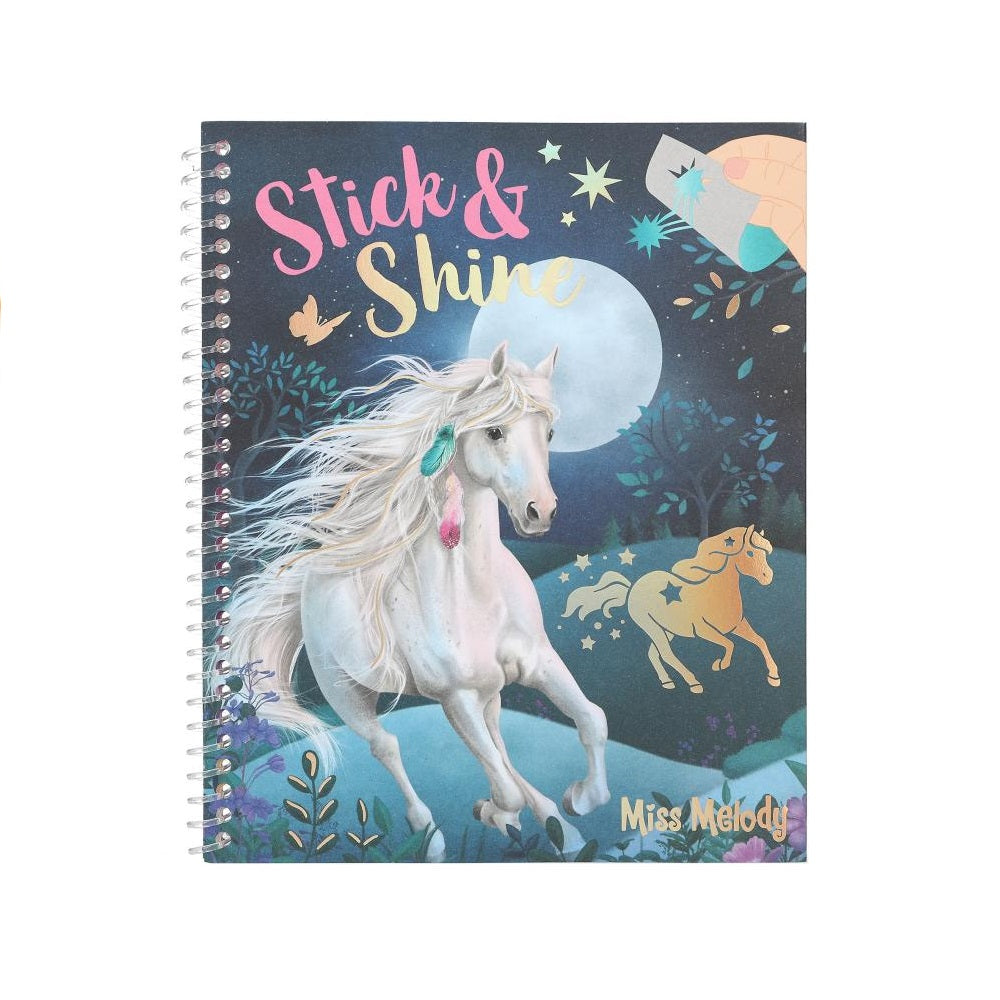 Libro para colorear Stick & Shine Miss Melody