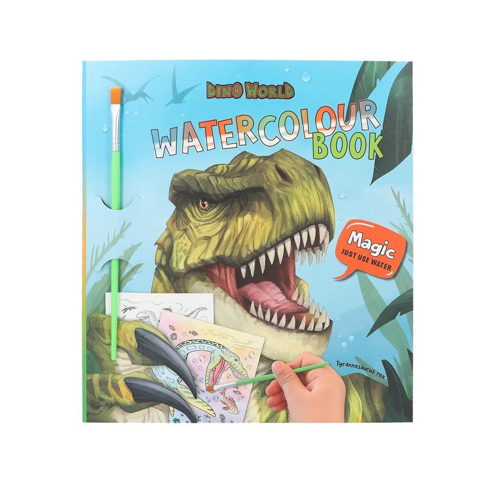 Libro magico de acuarela Dino World