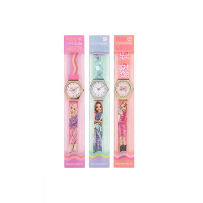 Top Model reloj de pulsera de silicona - Surtido