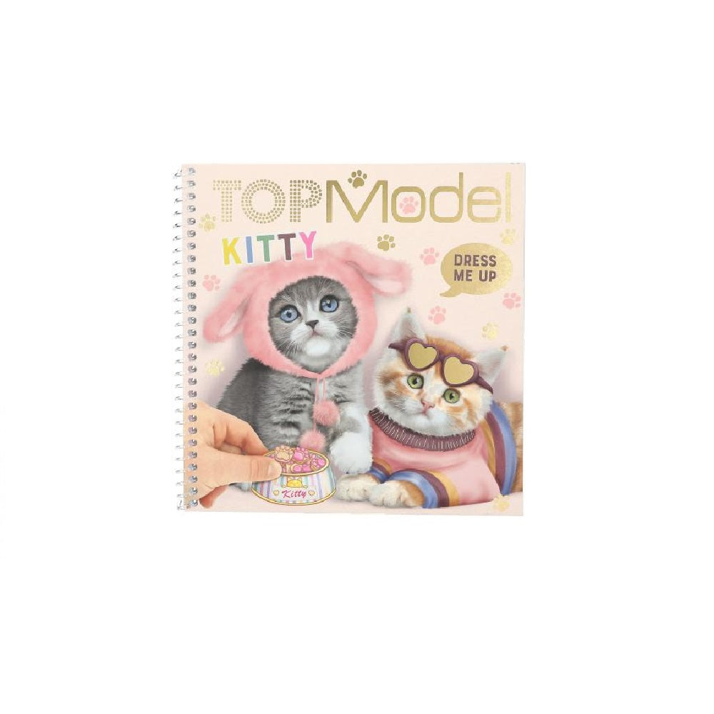 Libro Dress me Kitty de Top Model