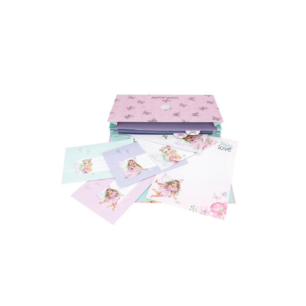 Archivador con papel de cartas Fairy Love de Top model