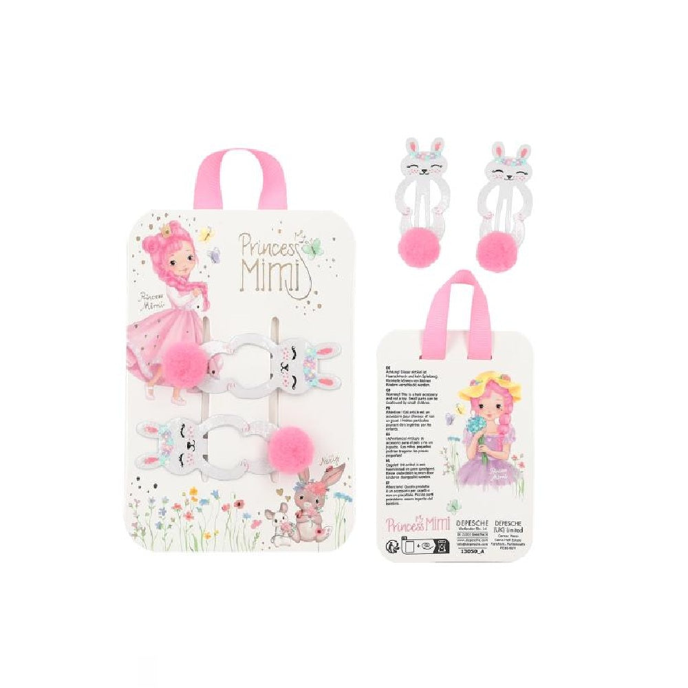 Pinches Princess Mimi con pompón - Surtido