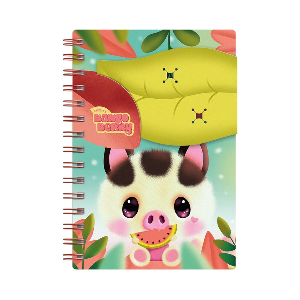 Cuadernos con pins Bangoberry - Cerdito Piggy