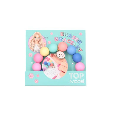 Pulsera de goma de borrar Top Model - Surtido