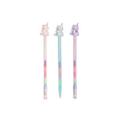 Ylvi bolígrafo gel unicornio - Surtido