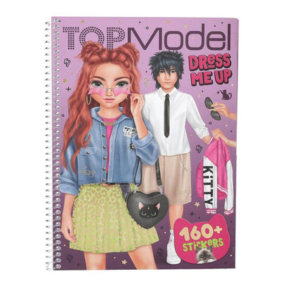 TOPModel cuaderno Dress Me Up grande REBEL KITTY