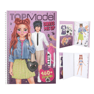 TOPModel cuaderno Dress Me Up grande REBEL KITTY