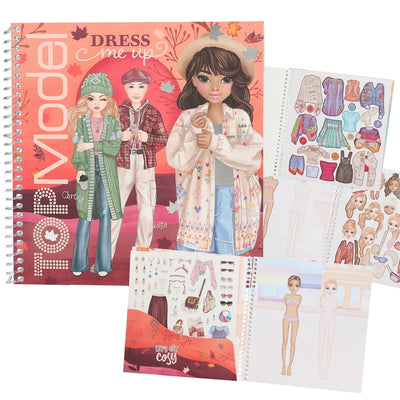 Libro Top Model  dress me up cosy