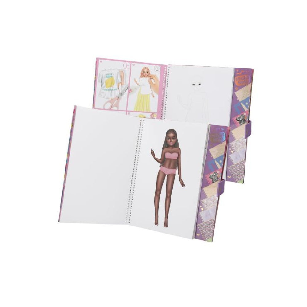 Libro para diseñar ropa de Top Model