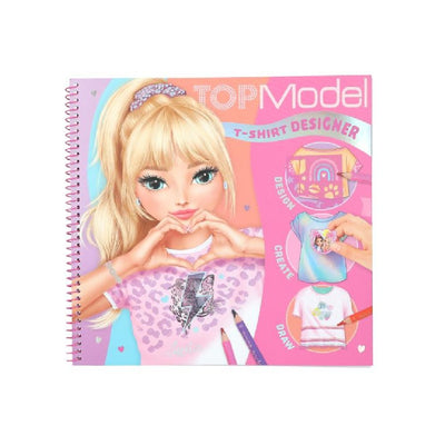 Libro diseña poleras de Top model