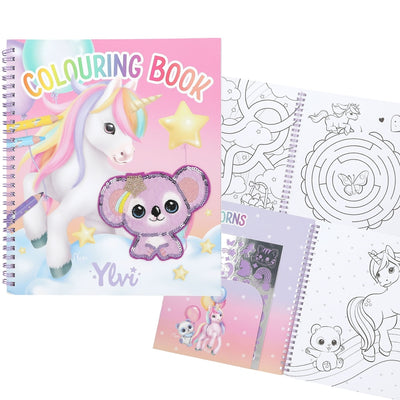Libro para colorear unicornios  de Ylvy y sus amigos