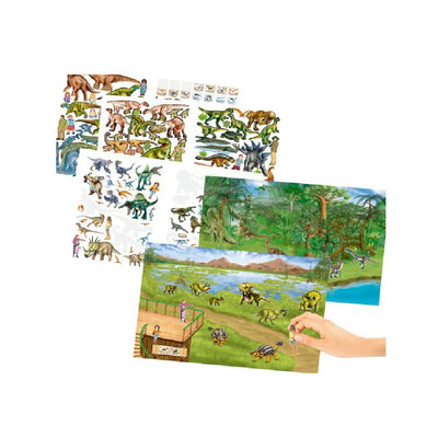 Crea tu zoo de Dino world