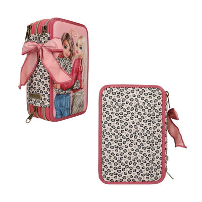 Estuche triple Top Model  LEOHEART