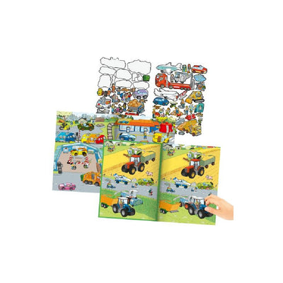 Crea tu mundo en accion con 270 stickers