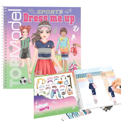 Dress Me Up Libro de pegatinas de deportes
