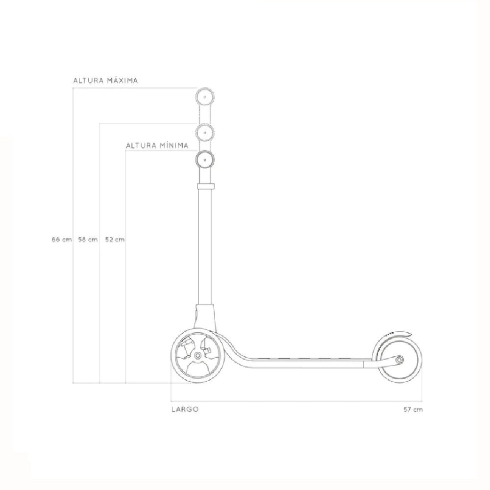 Scooter para niñ@s Roda - Naranjo