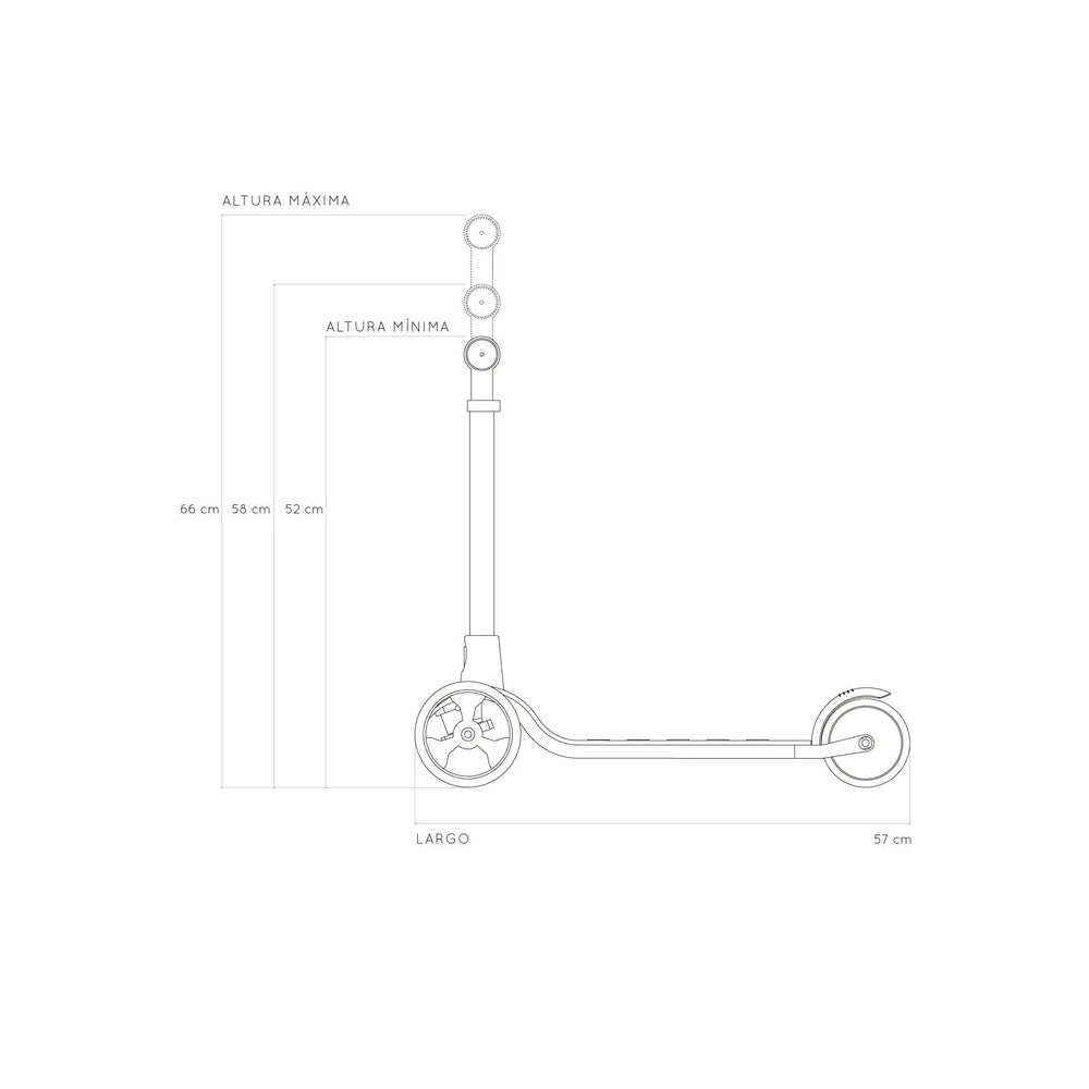 Scooter para niñ@s Roda - Aqua