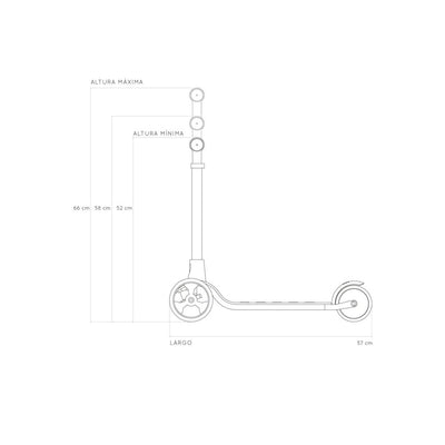 Scooter para niñ@s Roda - Aqua