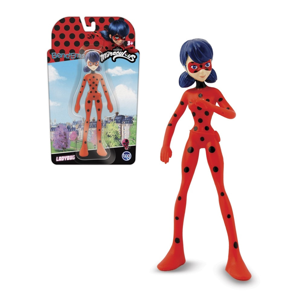 Figura de goma flexible de Miraculous