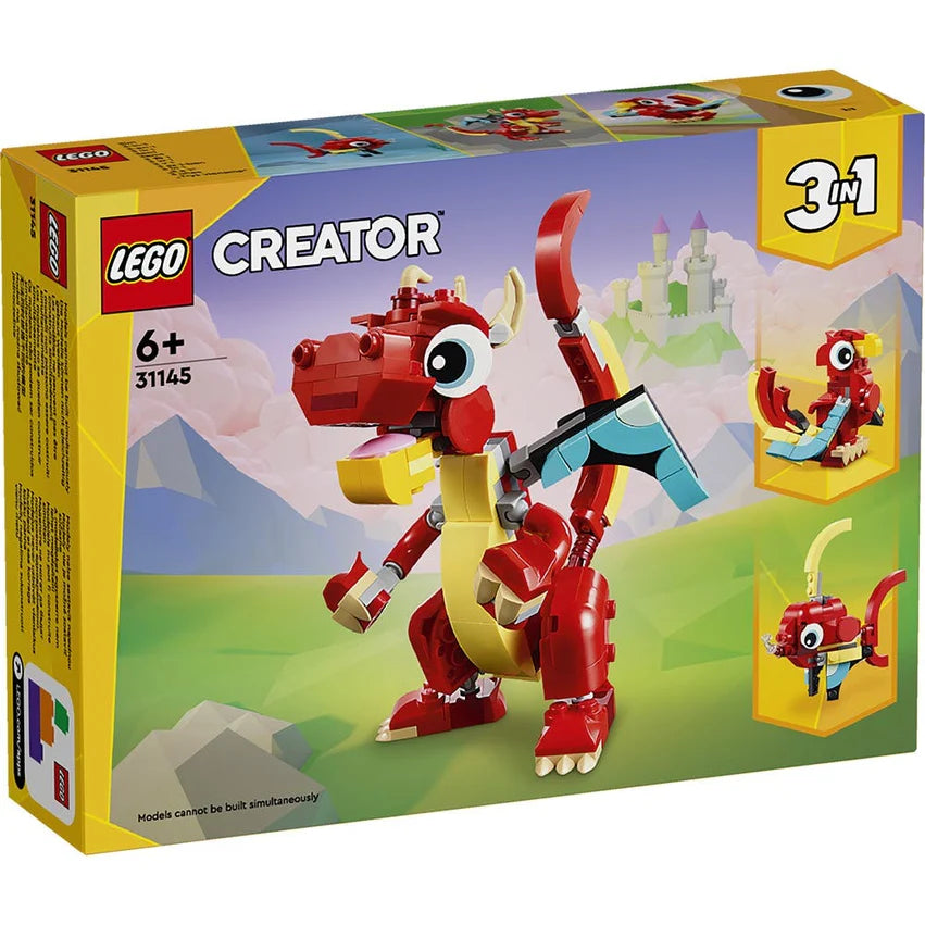 LEGO DRAGÓN ROJO