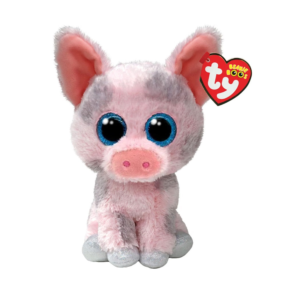 PELUCHE TY BEANIE BOOS HAMBONE CERDO ROSA REGULAR