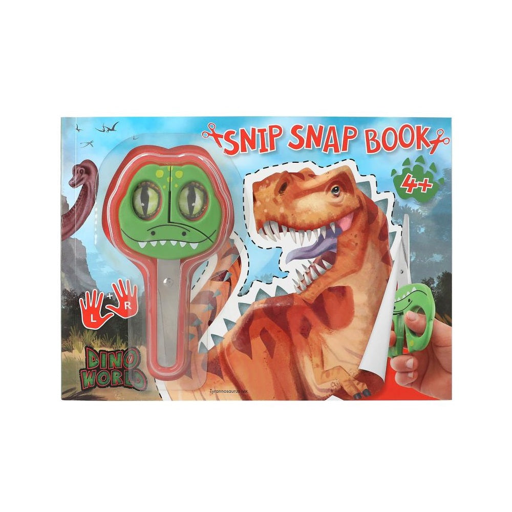 Libro Snip Snap con tijeras de Dino World