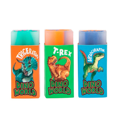 DINO WORLD GOMA DE BORRAR DE GELATINA