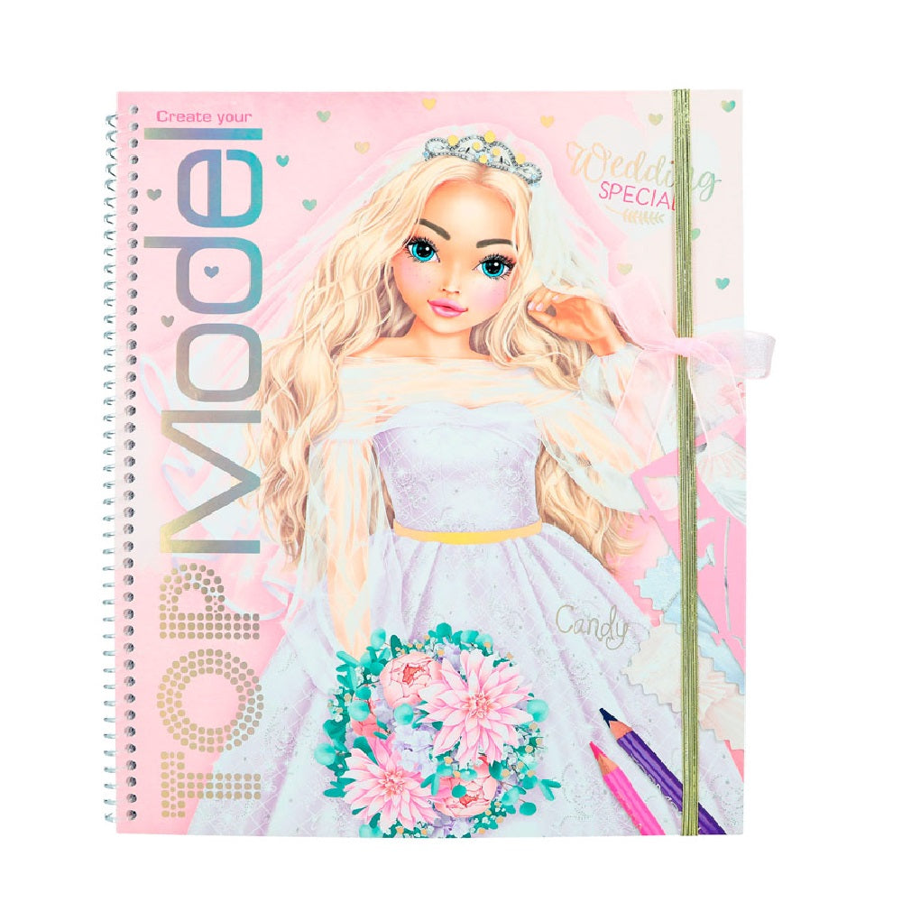 LIBRO PARA CREAR TRAJES DE NOVIA TOPMODEL COLOURING BOOK