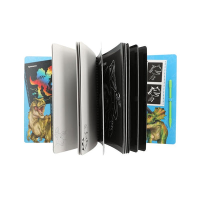 Libro para raspar de DINO WORLD