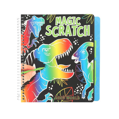 Libro para raspar de DINO WORLD