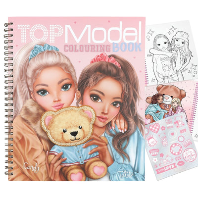 Libro para colorear Team Teddy de Top Model