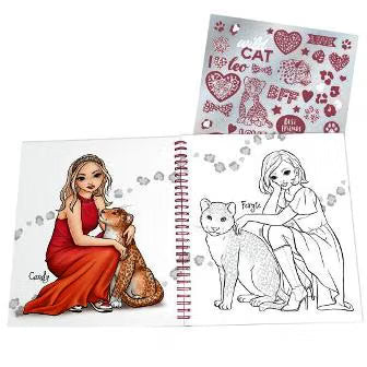 TopModel libro para colorear LEOHEART