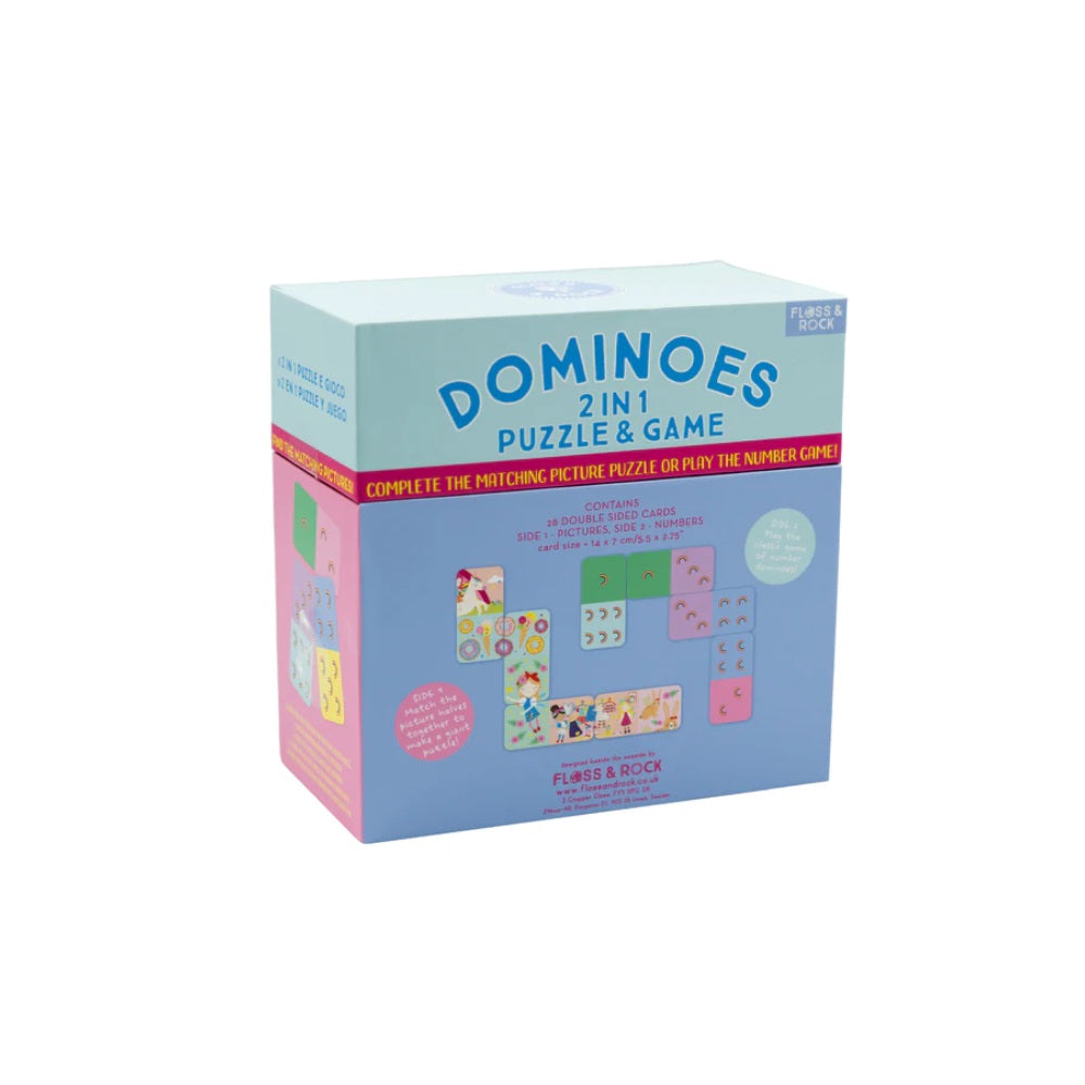Domino y Puzzle  - Hada de arcoíris