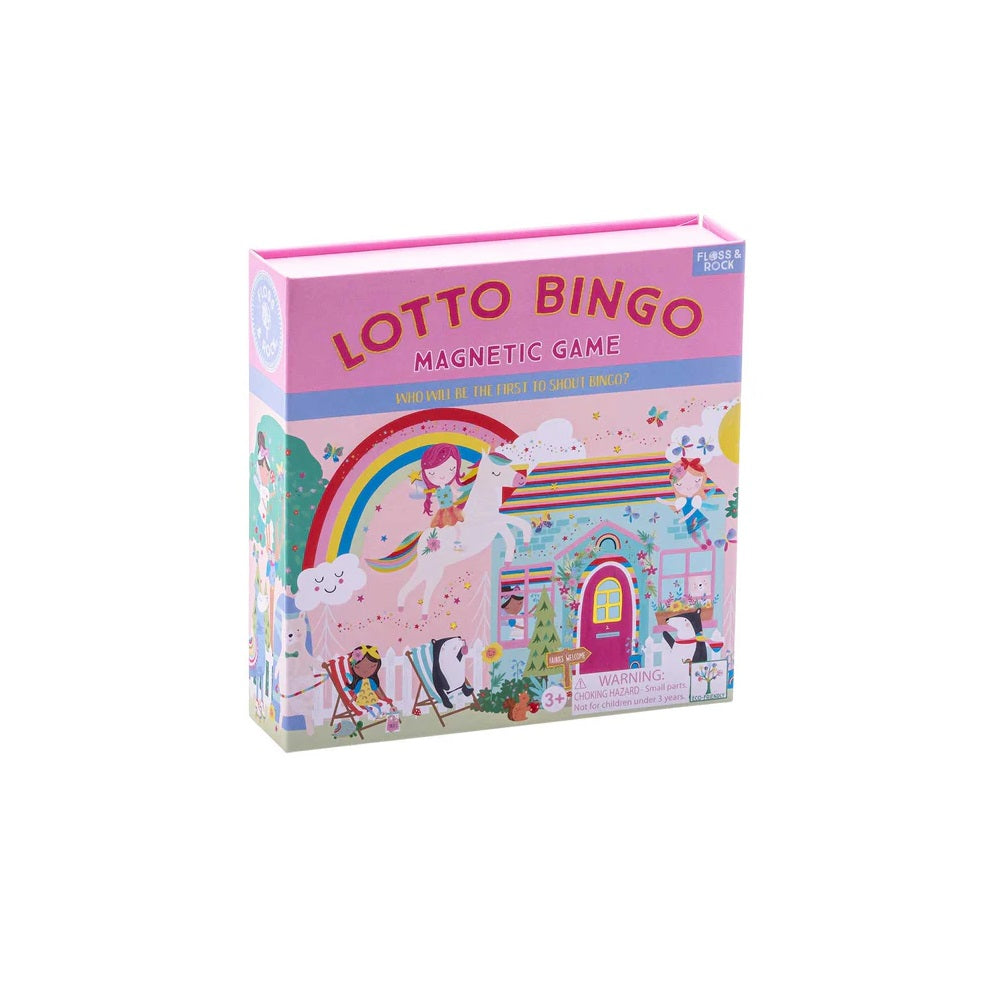 Bingo Lotto magnético -  Hada arcoíris ( Preventa Mayo 2024 )