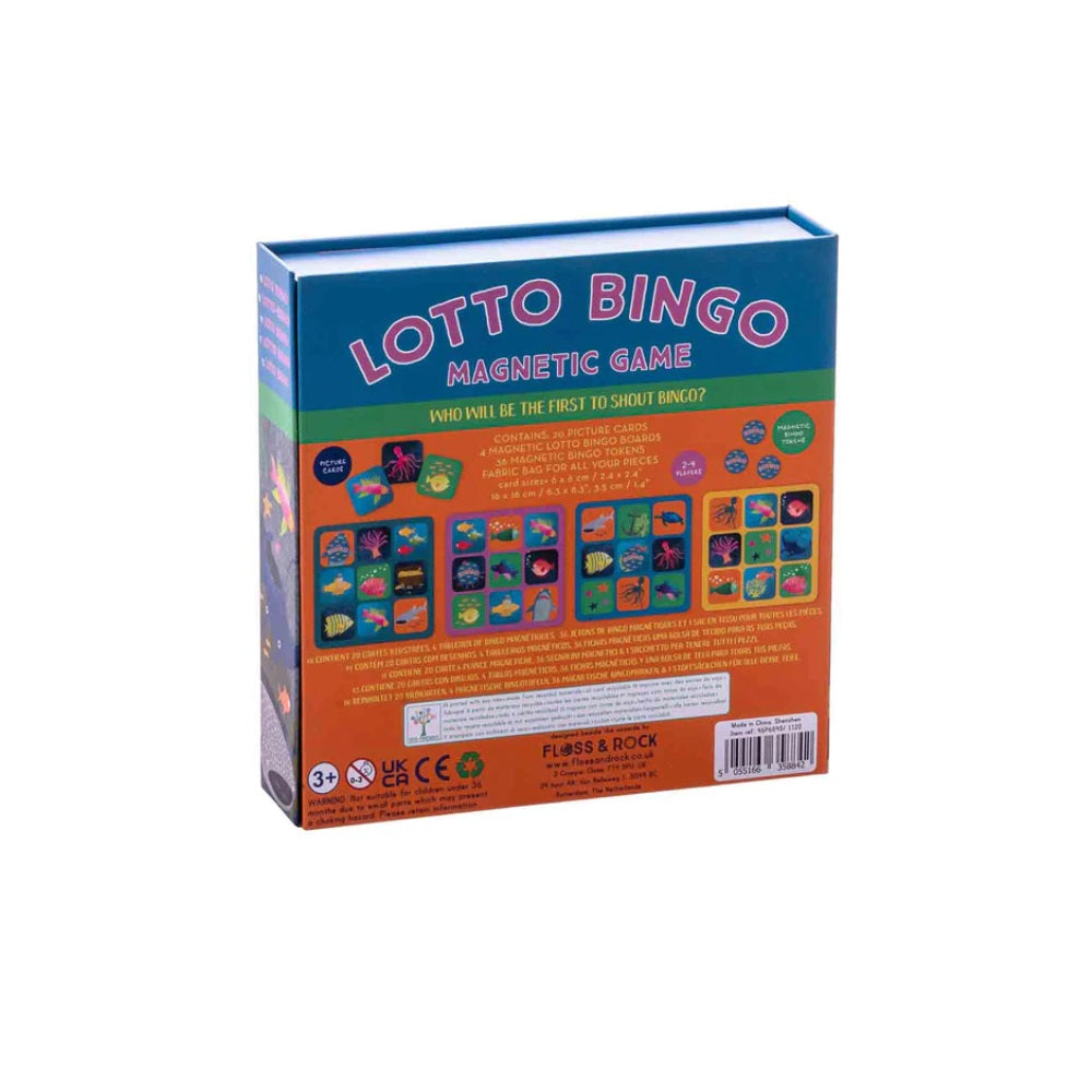 Bingo Lotto magnético - Mar profundo ( Preventa Mayo 2024)