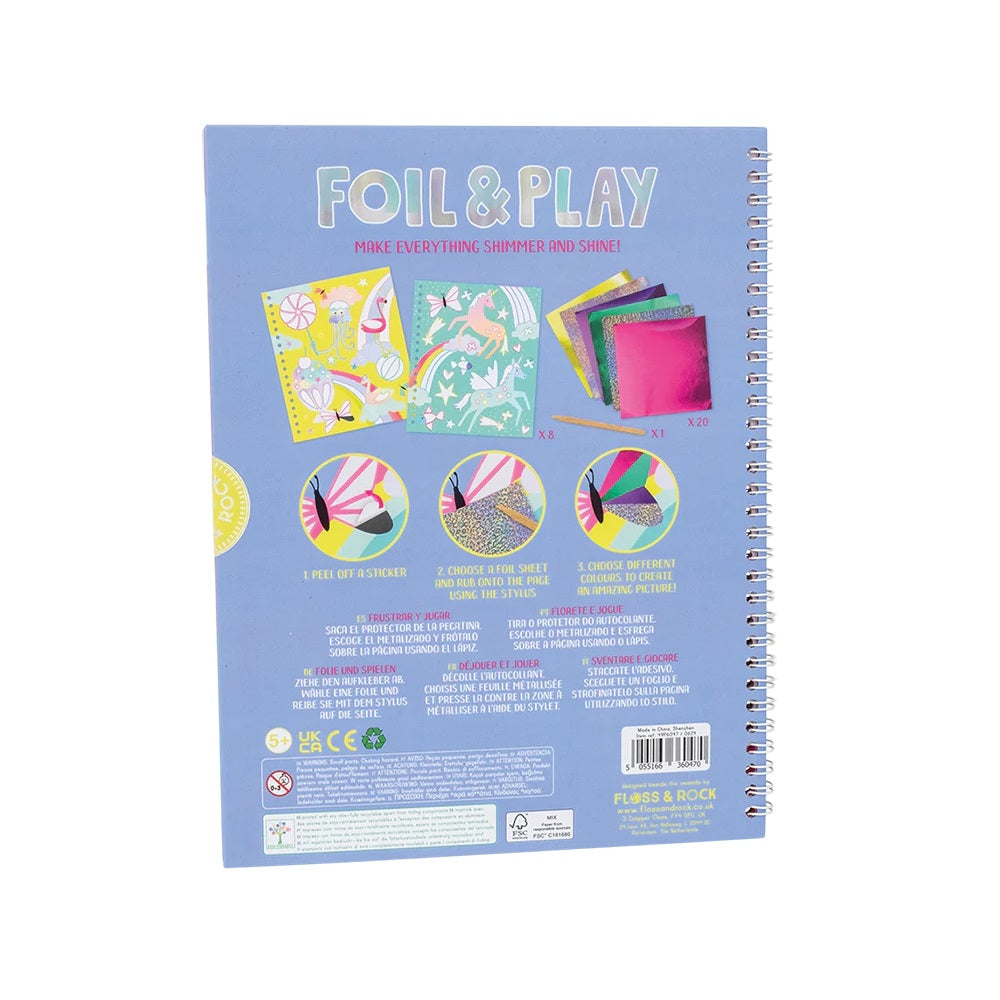 Libro Foil & Play - Fantasía