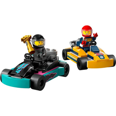 Lego GO-Karts y Pilotos de Carreras