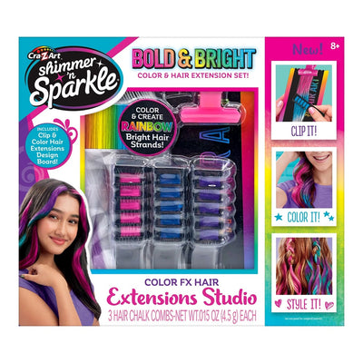 Set para teñir el pelo con extensiones