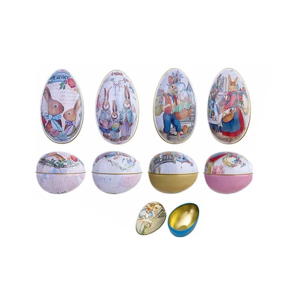 Cofre en forma de huevo de pascua - Surtido