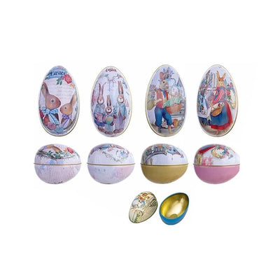 Cofre en forma de huevo de pascua - Surtido