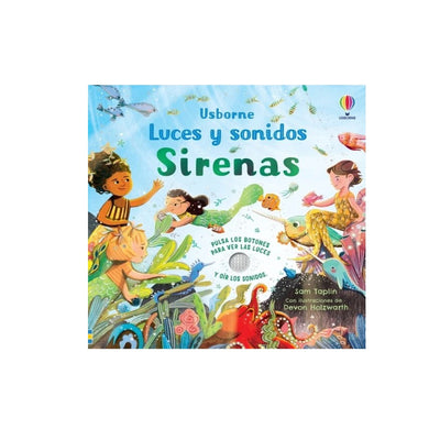 Libro con  luces y sonidos de  Sirenas